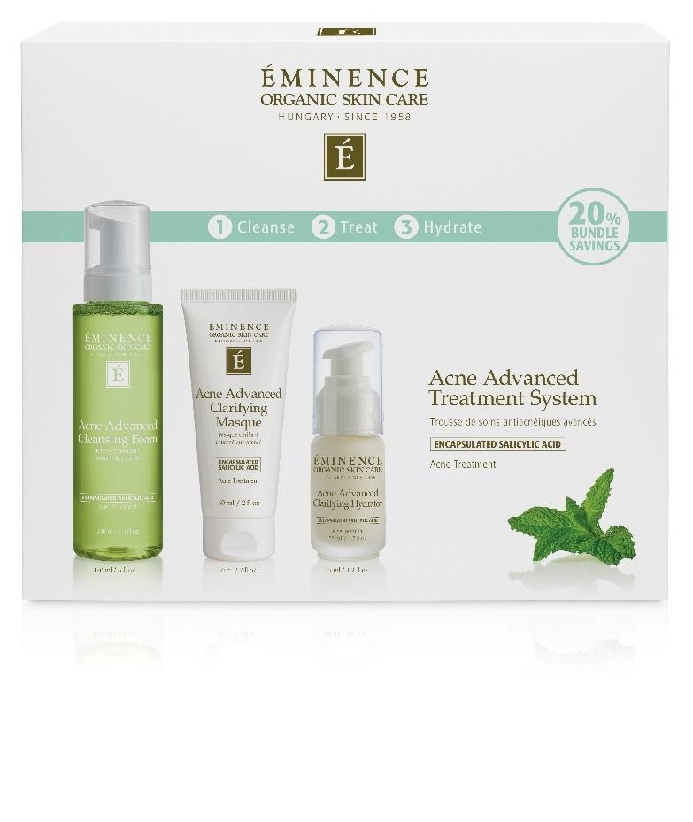 Eminence Acne Advanced 3 Step Treatment System Abillia Esthetics